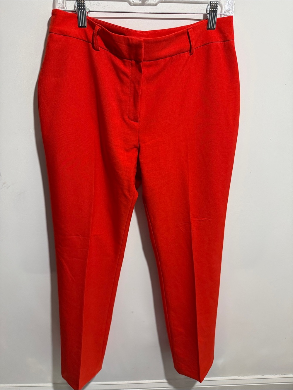 Classic Red Women's Tailored Pants Size 8